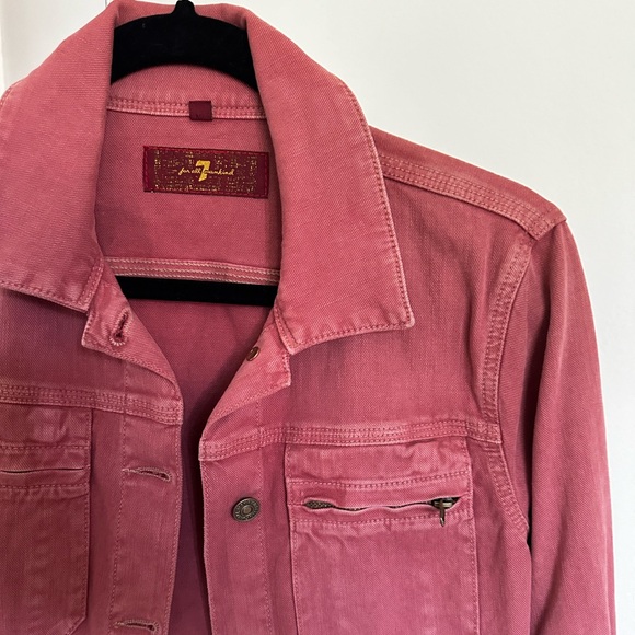 7 for all mankind Jean Jacket - Picture 2 of 3